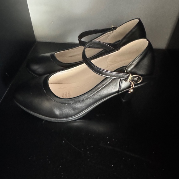 American Airlines Flight Attendant Cabin Crew Mary Jane Style Heels Size 5 - Picture 3 of 7